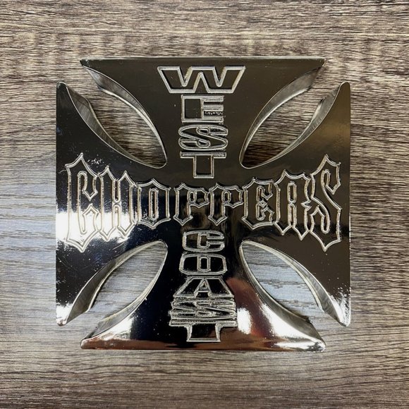 West Coast Choppers Cross Logo Ashtray, Motorcycle Opener, Free Chips NEW IN BOX - Picture 4 of 13